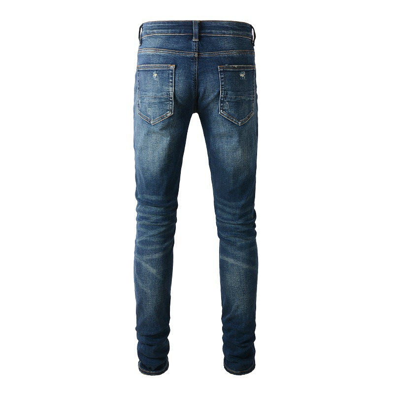 894 High Street Jeans Blue Men's Jeans Korean Version