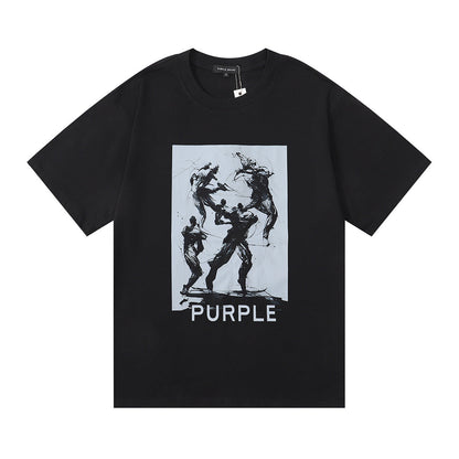 Nueva camiseta minimalista de manga corta adecuada para diversas ocasiones que añade un toque relajado a tus conjuntos
