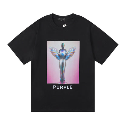 Nueva camiseta minimalista de manga corta adecuada para diversas ocasiones que añade un toque relajado a tus conjuntos