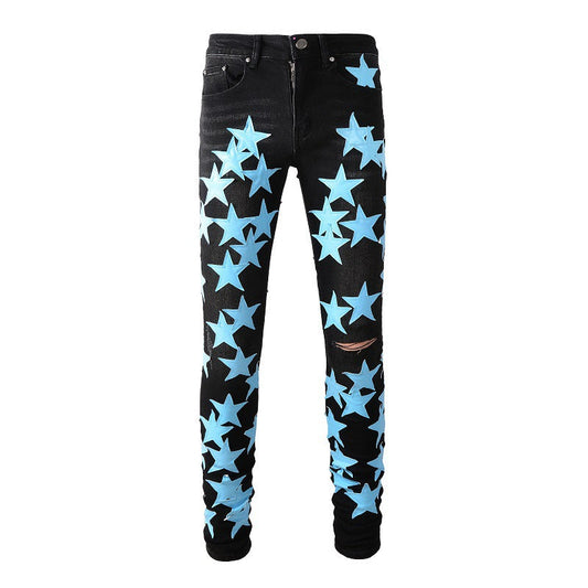 896 High Street Sticky Star Jeans High Craft Elastic Slim High Street Jeans