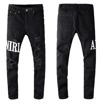 Jeans Alphabet Jeans High Craft Elastic Slim High Street